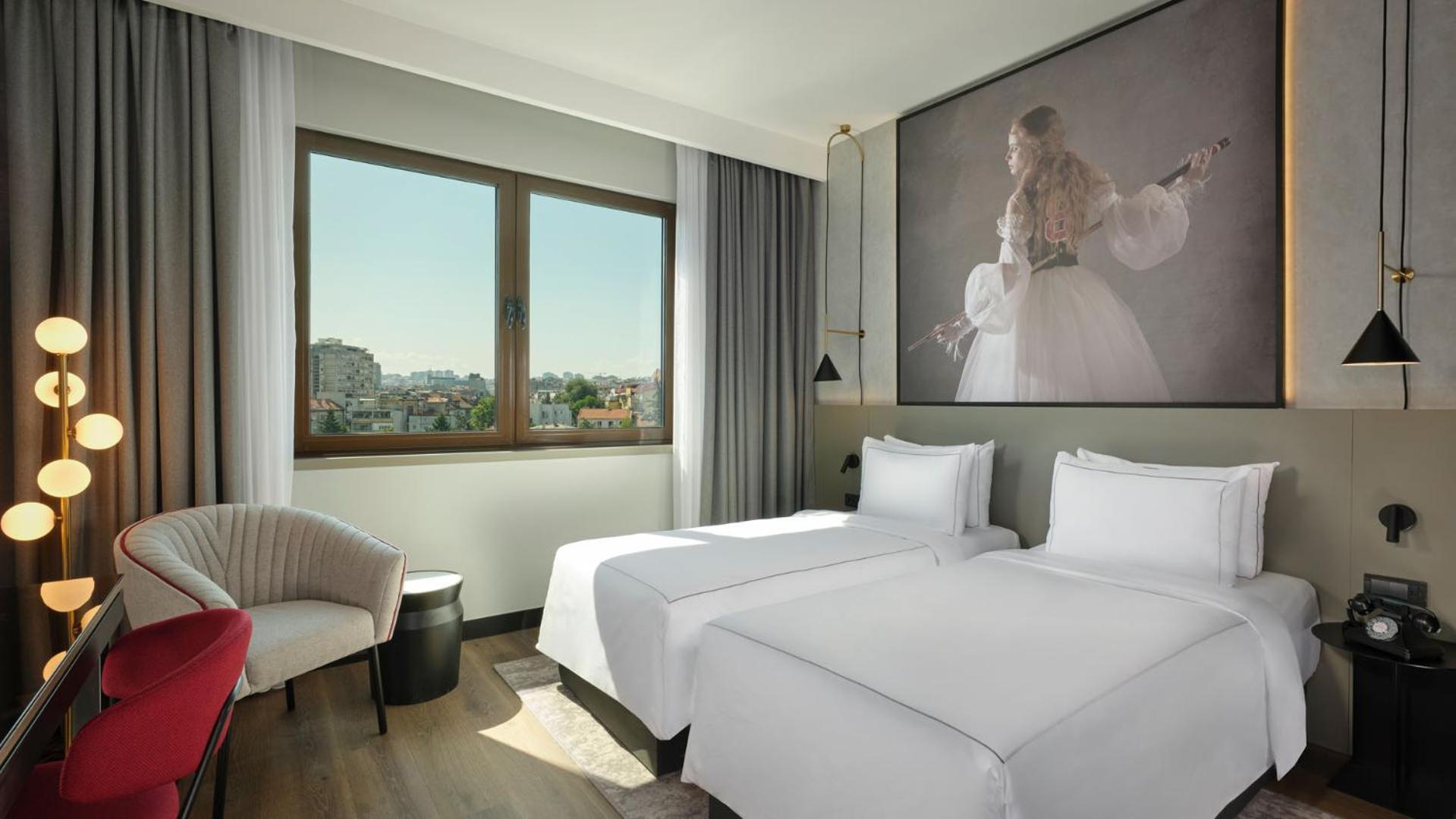 فندق Radisson Red بلغراد المظهر الخارجي الصورة